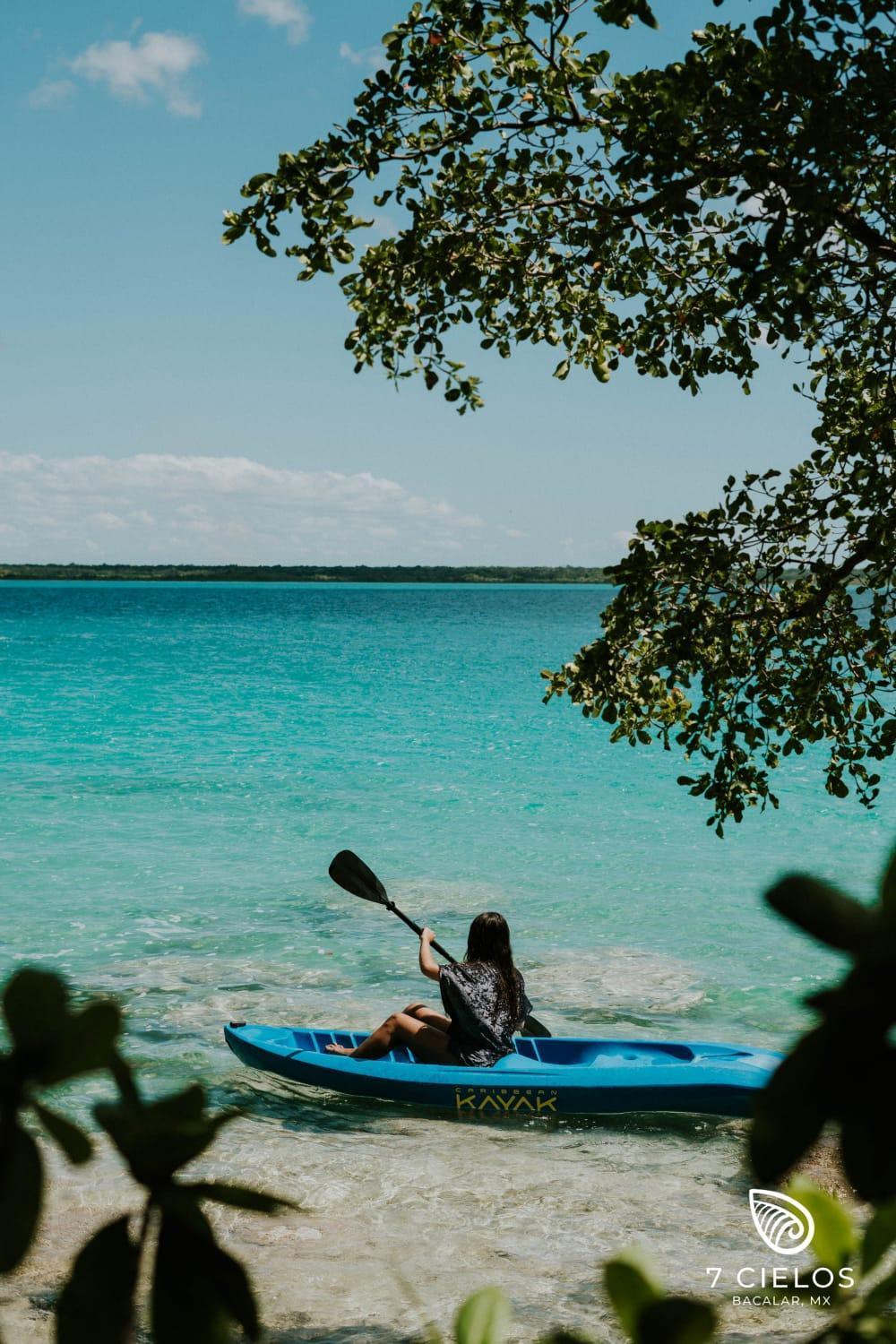 7 Cielos Bacalar. Exteriör bild