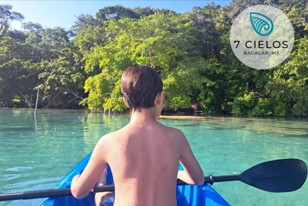 7 Cielos Bacalar. Exteriör bild