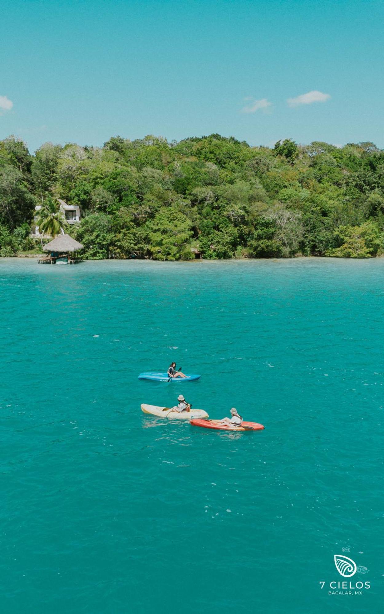 7 Cielos Bacalar. Exteriör bild