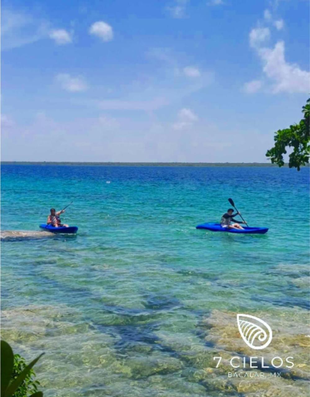 7 Cielos Bacalar. Exteriör bild